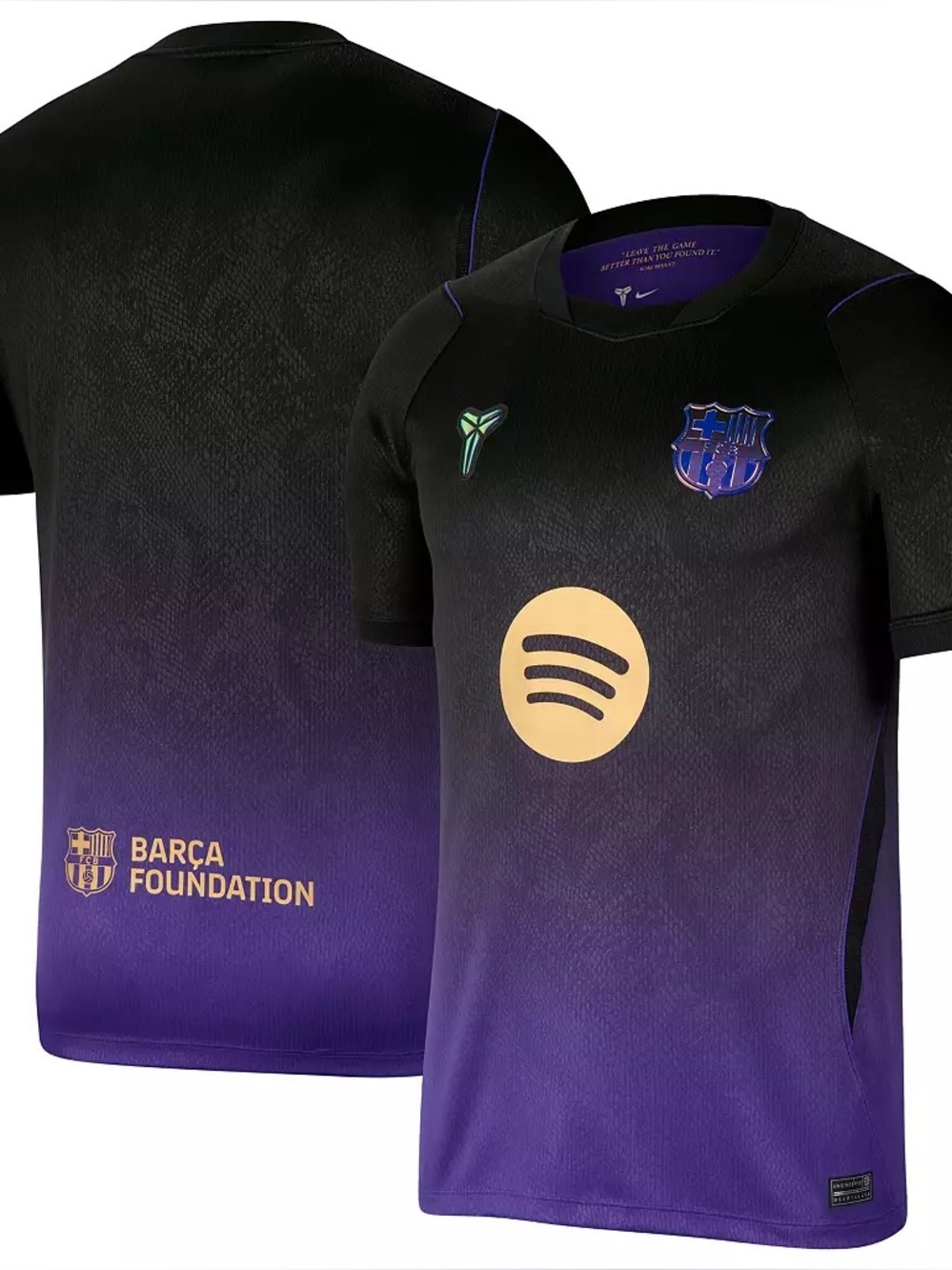 NIKE KOBE x FC BARCELONA AWAY JERSEY 2026/27 - NEW W/ TAGS